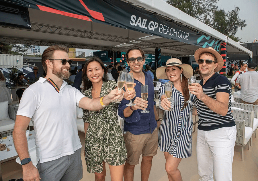 Beach club image